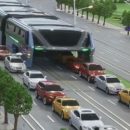 В Китае планируют заняться производством «летающих» автобусов