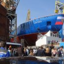 Россия спустила на воду самый мощный ледокол в мире